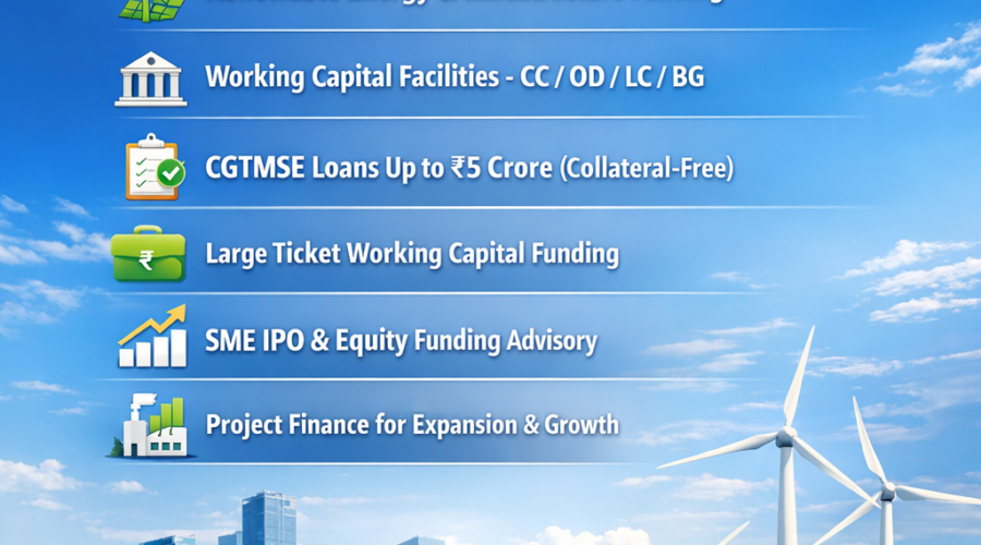 End-to-End Debt Funding & Financial Advisory Services in India. 