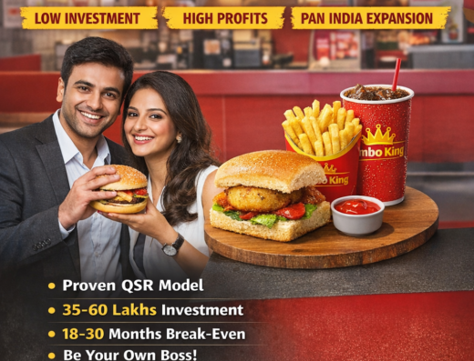 Jumbo King Franchise Opportunity in India - Investment, Costs, Profit Potential & How to Become a Franchise Partner in 2026.