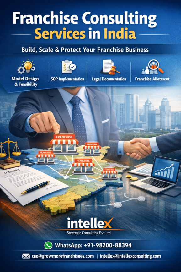 Franchise Consulting Services in India (2026): Complete Guide to Building, Scaling, and Protecting Your Franchise Business.