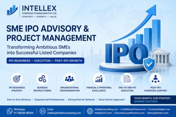 SME IPO Advisory Services in India: Complete Guide to SME IPO Readiness, Execution and Post-Listing Growth.